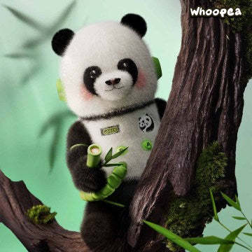 MEGA SPACE MOLLY 400% PANDA PVC Figure - Image 4