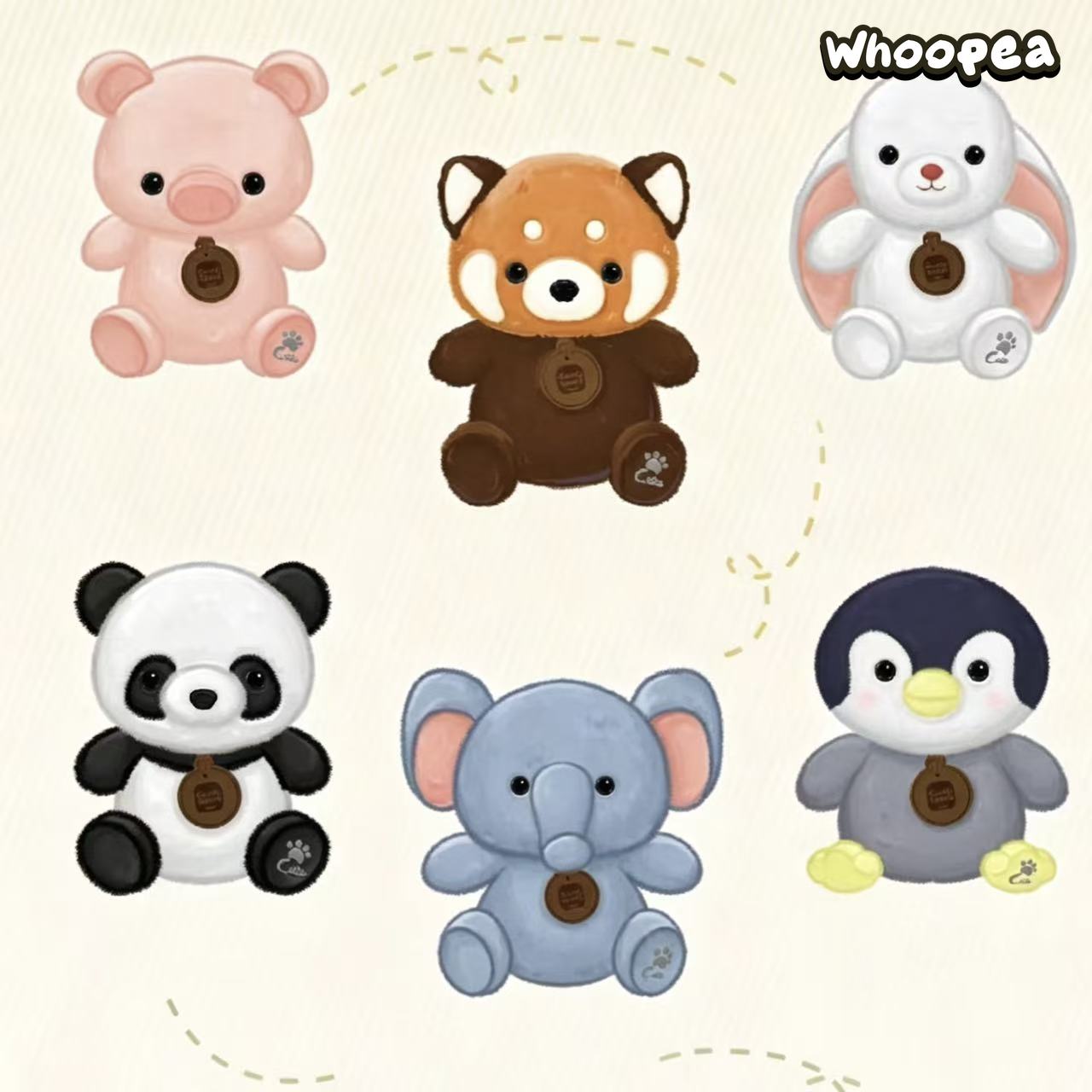 Gulu Gulu Friends Diary Series Plush Doll Blind Box