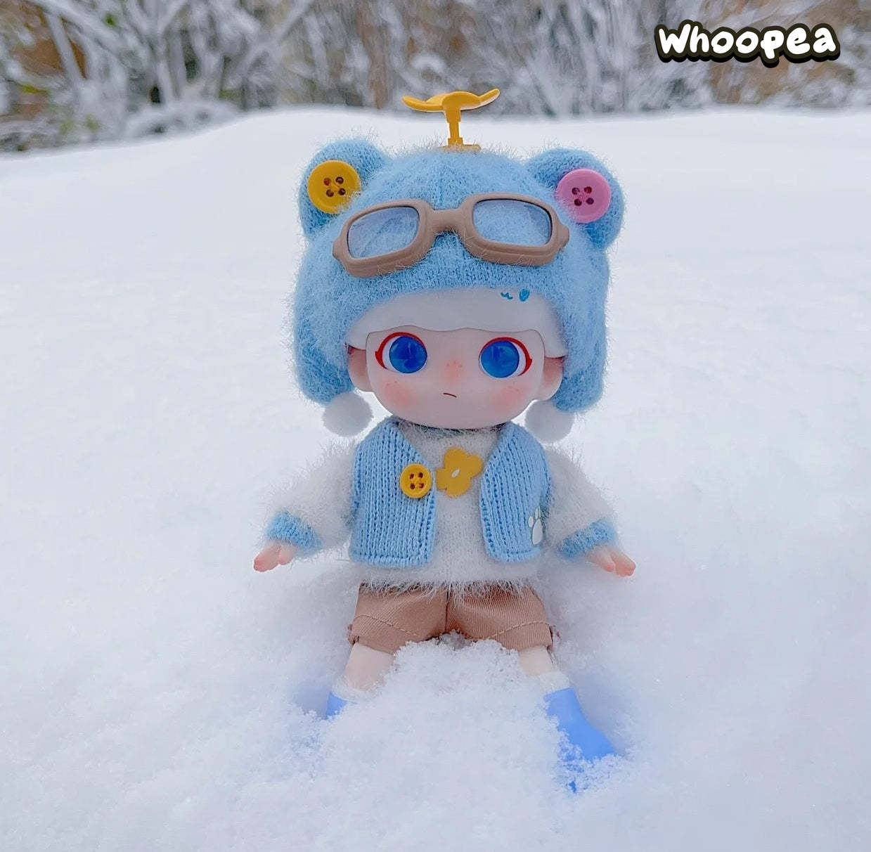 Dimoo Pilot Bear Action Figure - Image 7
