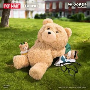 POPMART Hot Nerd Ted 30cm Action Plush Doll