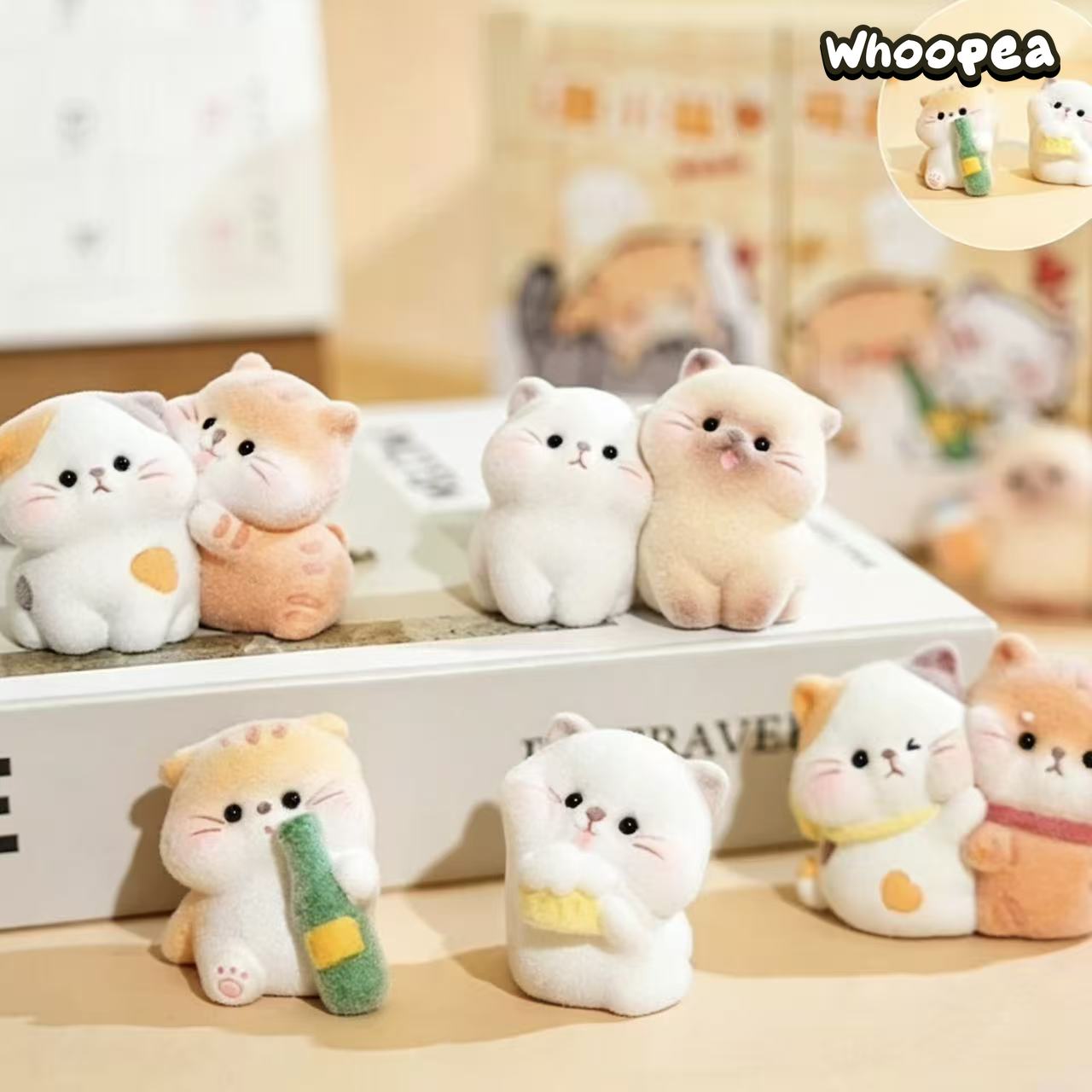 Cute Cat Snuggle Series Mini Figure Blind Box