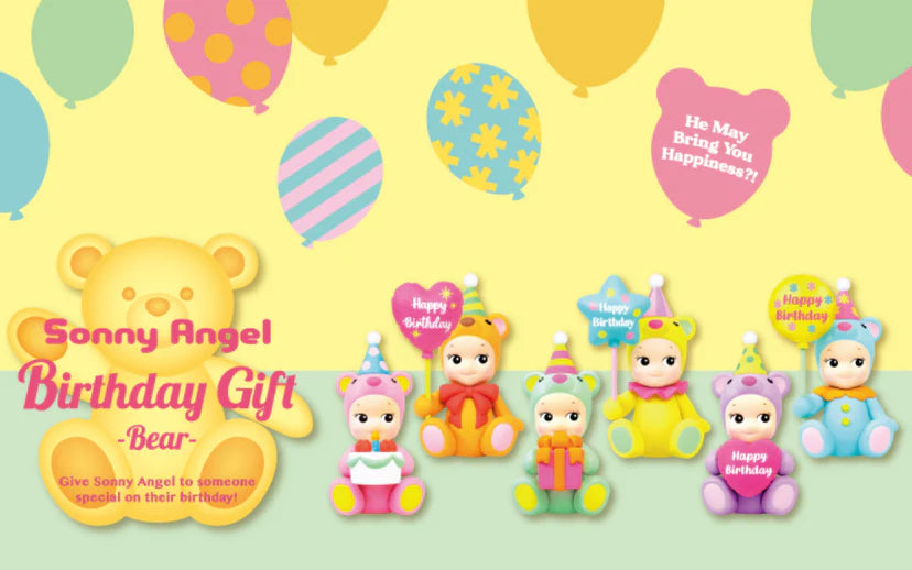 Sonny Angel Birthday Gift Bear Series - Image 2
