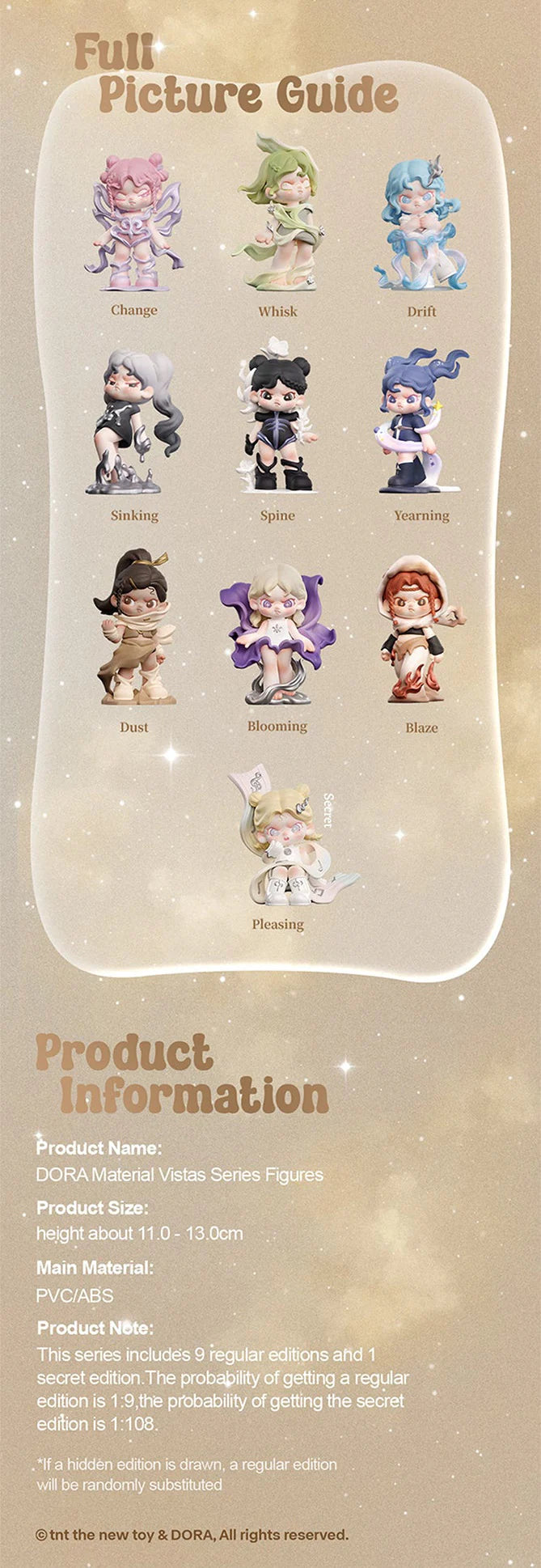 Dora Material Vistas Series Figures Blind Box - Image 5
