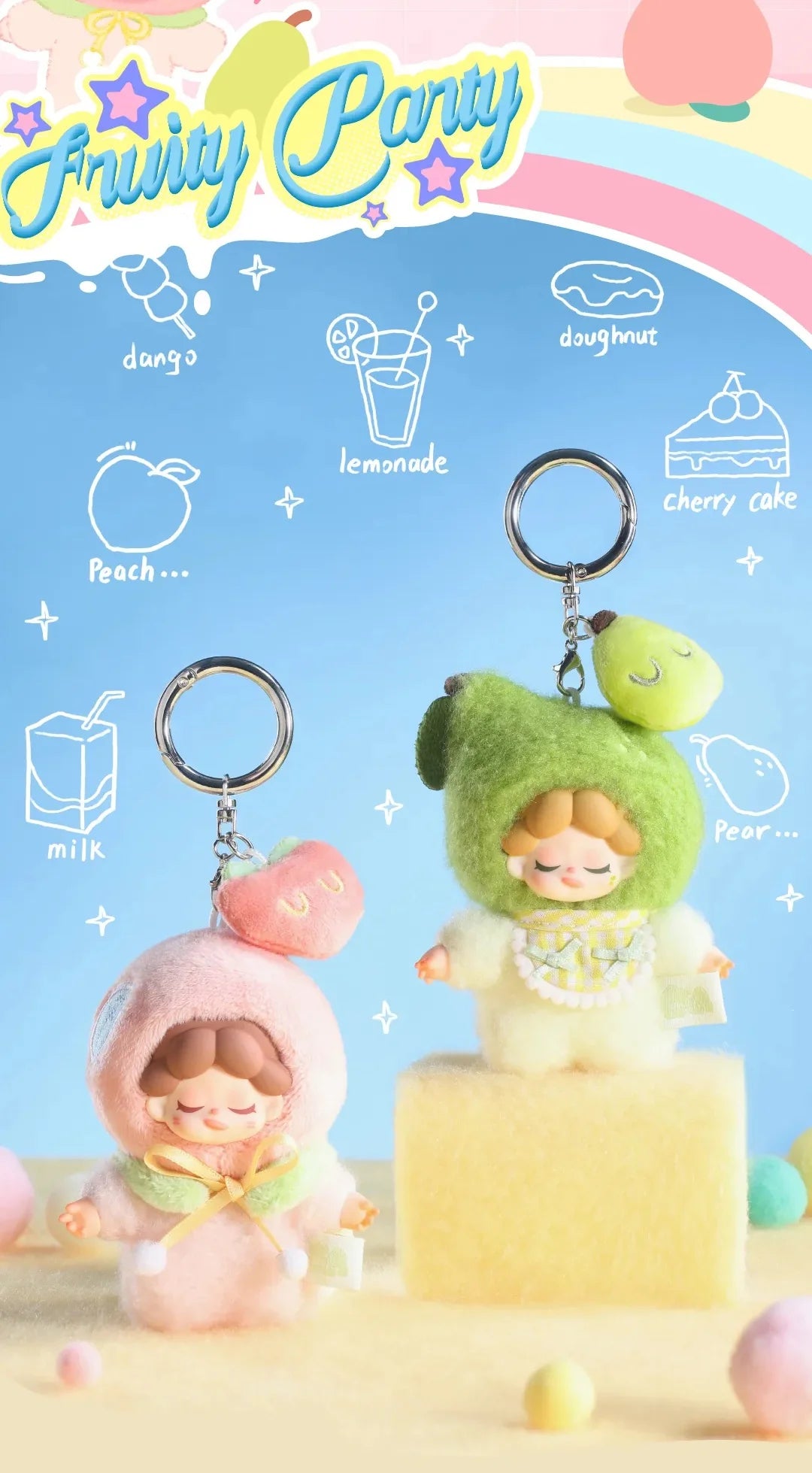 Wendy Fruity Party Series Mini Plush Dolls, Blind Box - Image 7
