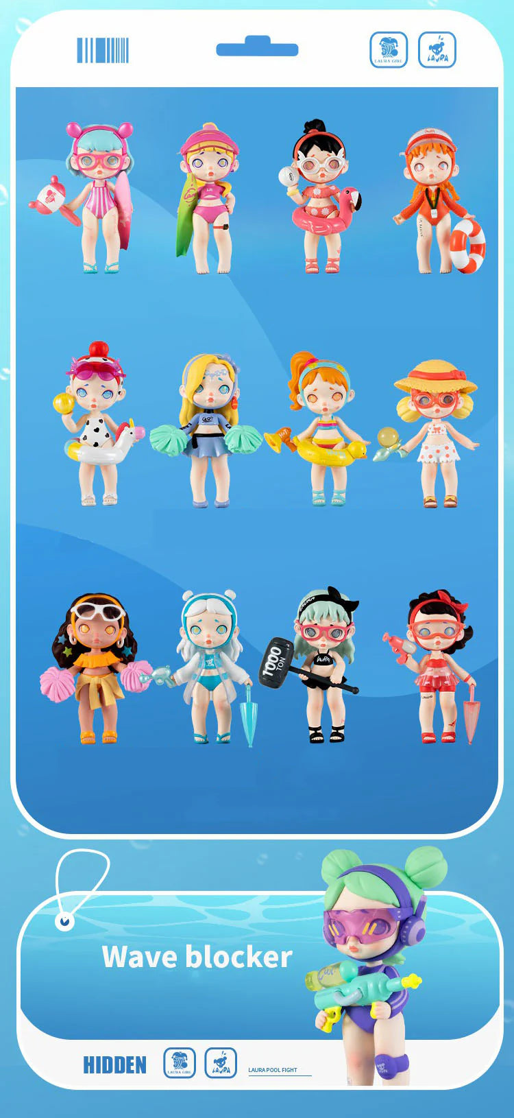 SaleLaura Pool Fight Series Blind Box - Image 2