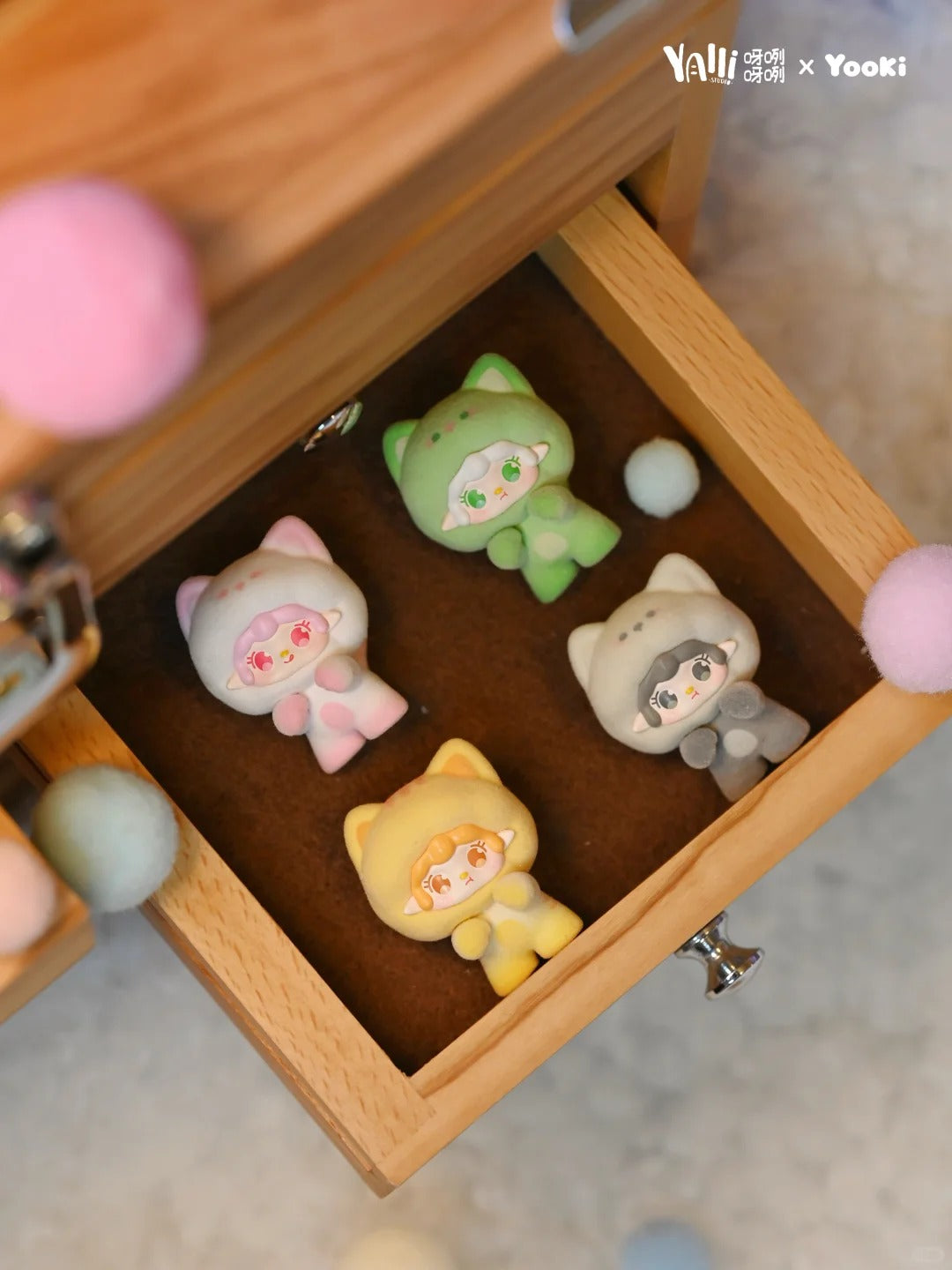 Yooki Cat On The Loose Series Mini Beans Figures Blind Bag - Image 6