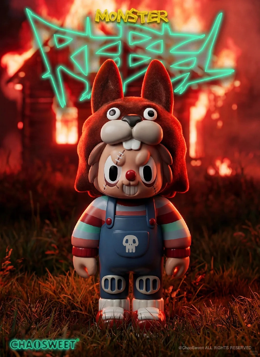Rebel Bear Monster Series Figure Blind Box - Image 3