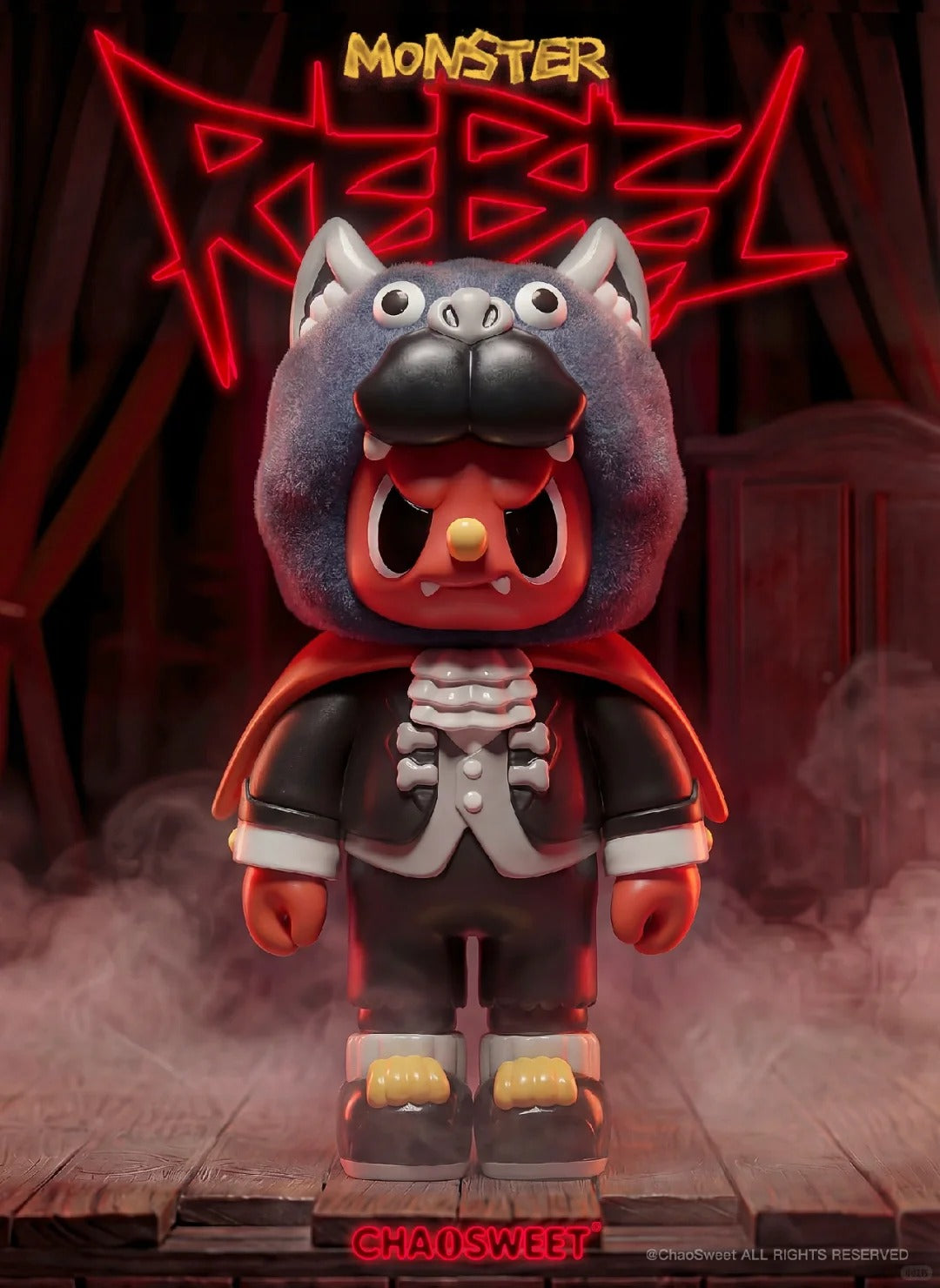 Rebel Bear Monster Series Figure Blind Box - Image 5