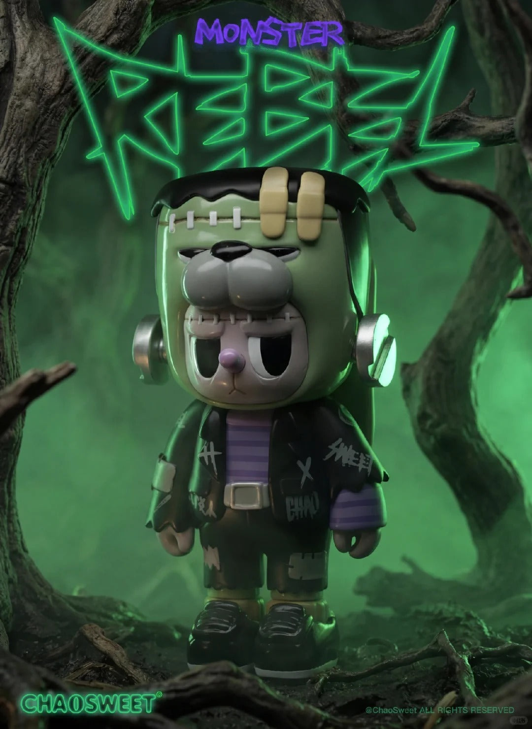 Rebel Bear Monster Series Figure Blind Box - Image 6