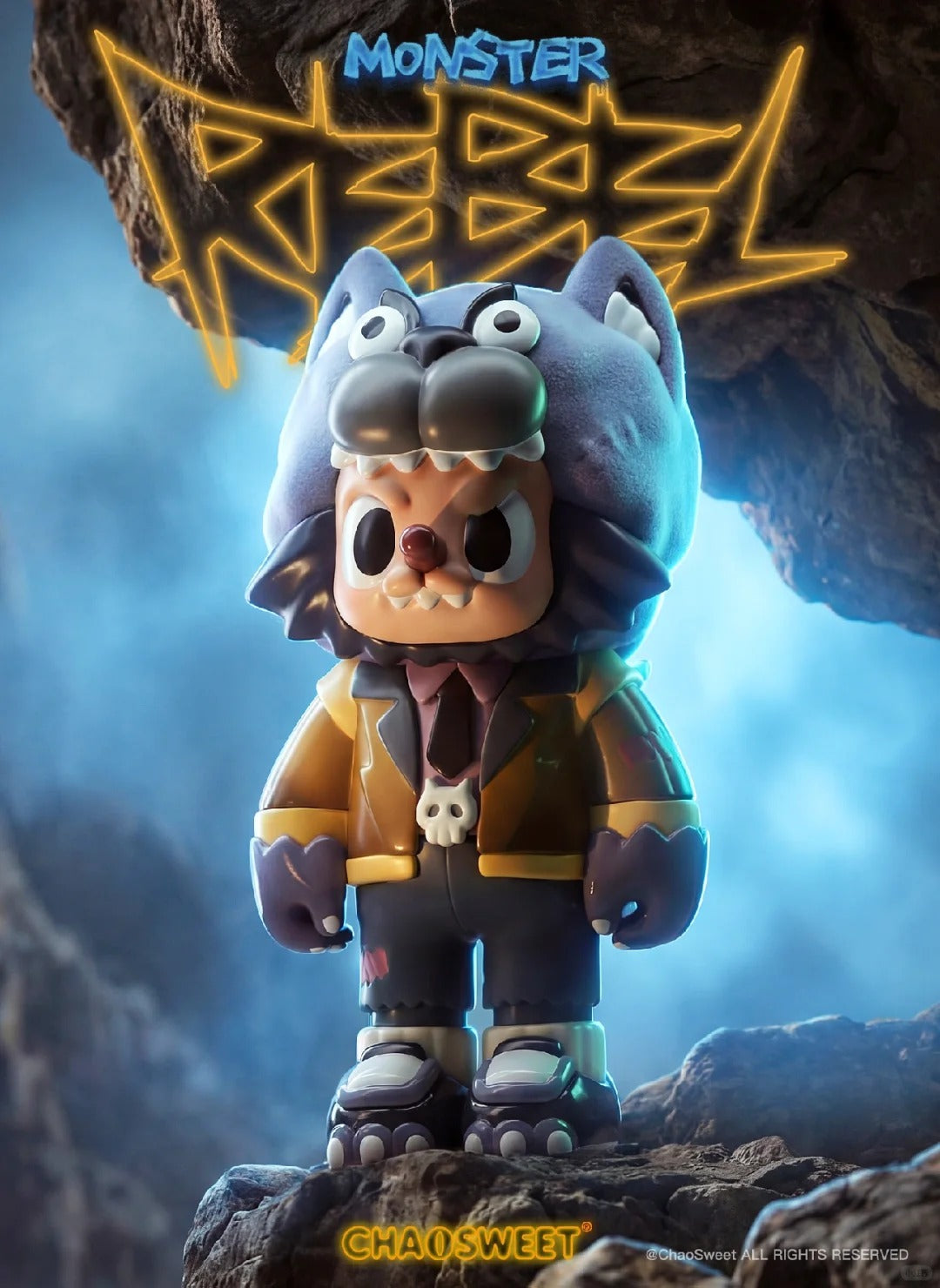 Rebel Bear Monster Series Figure Blind Box - Image 7