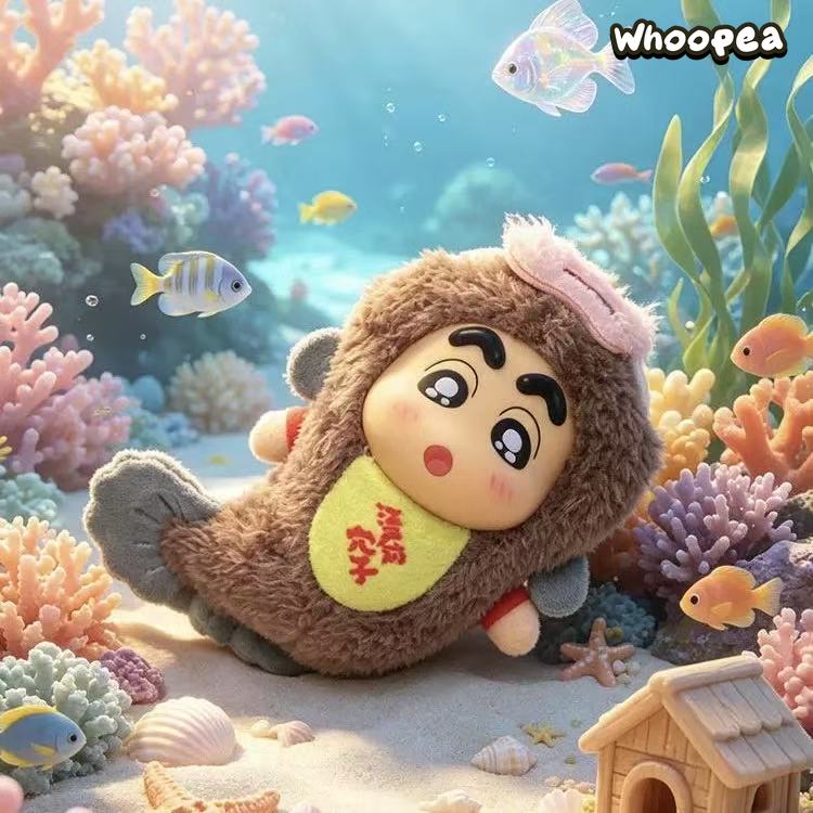 Crayon Shin-chan Deep Sea Adventure Series Vinyl Plush Pendant Blind Box