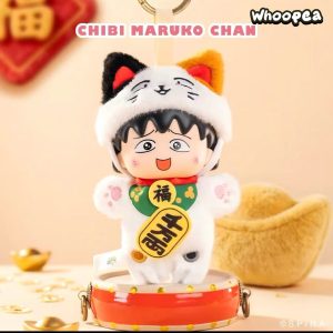 Chibi Maruko chan Meow Meow Kitty Series Plush Pendant Blind Box