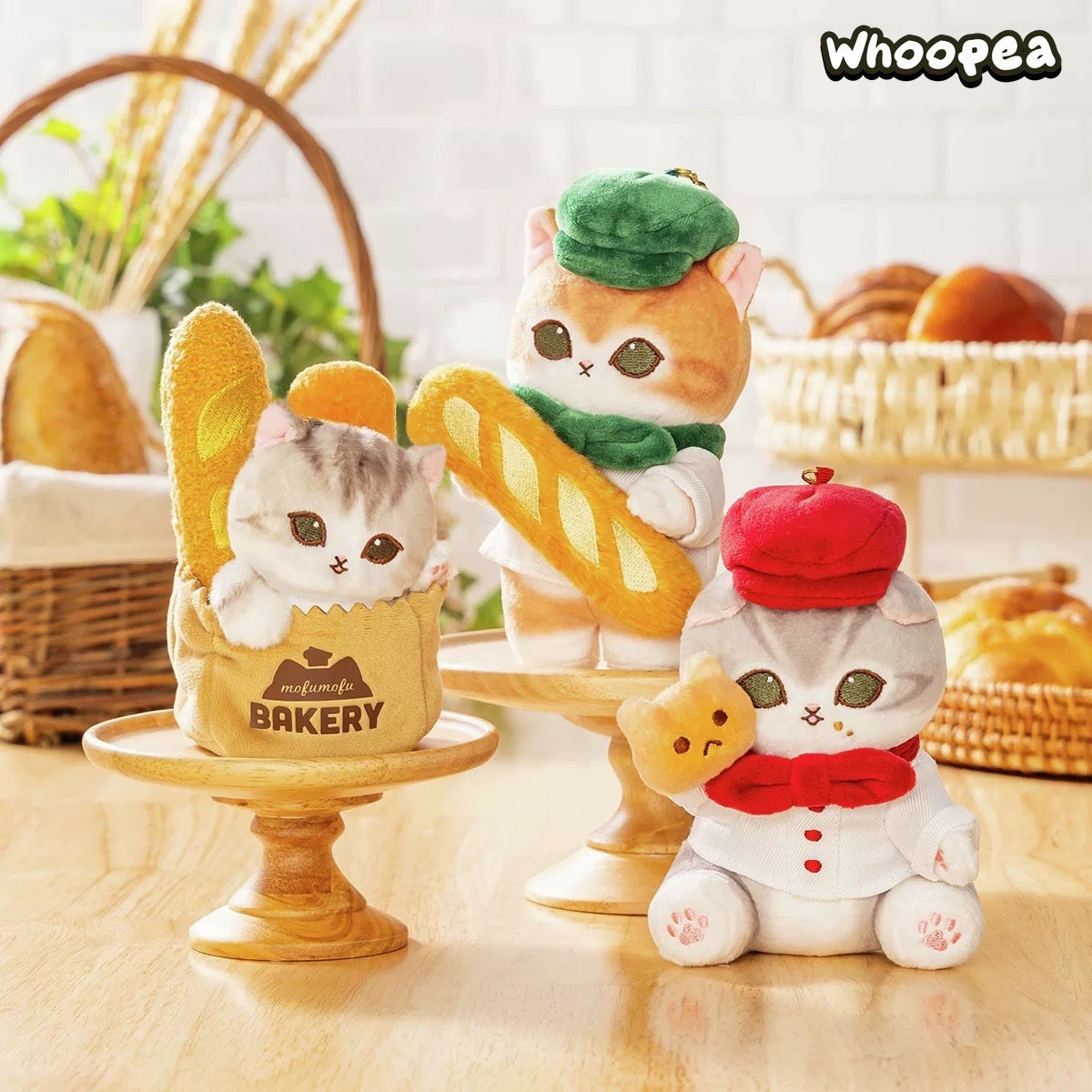 Mofusand Mofumofu Bakery Cat Baking Series Plush Pendant