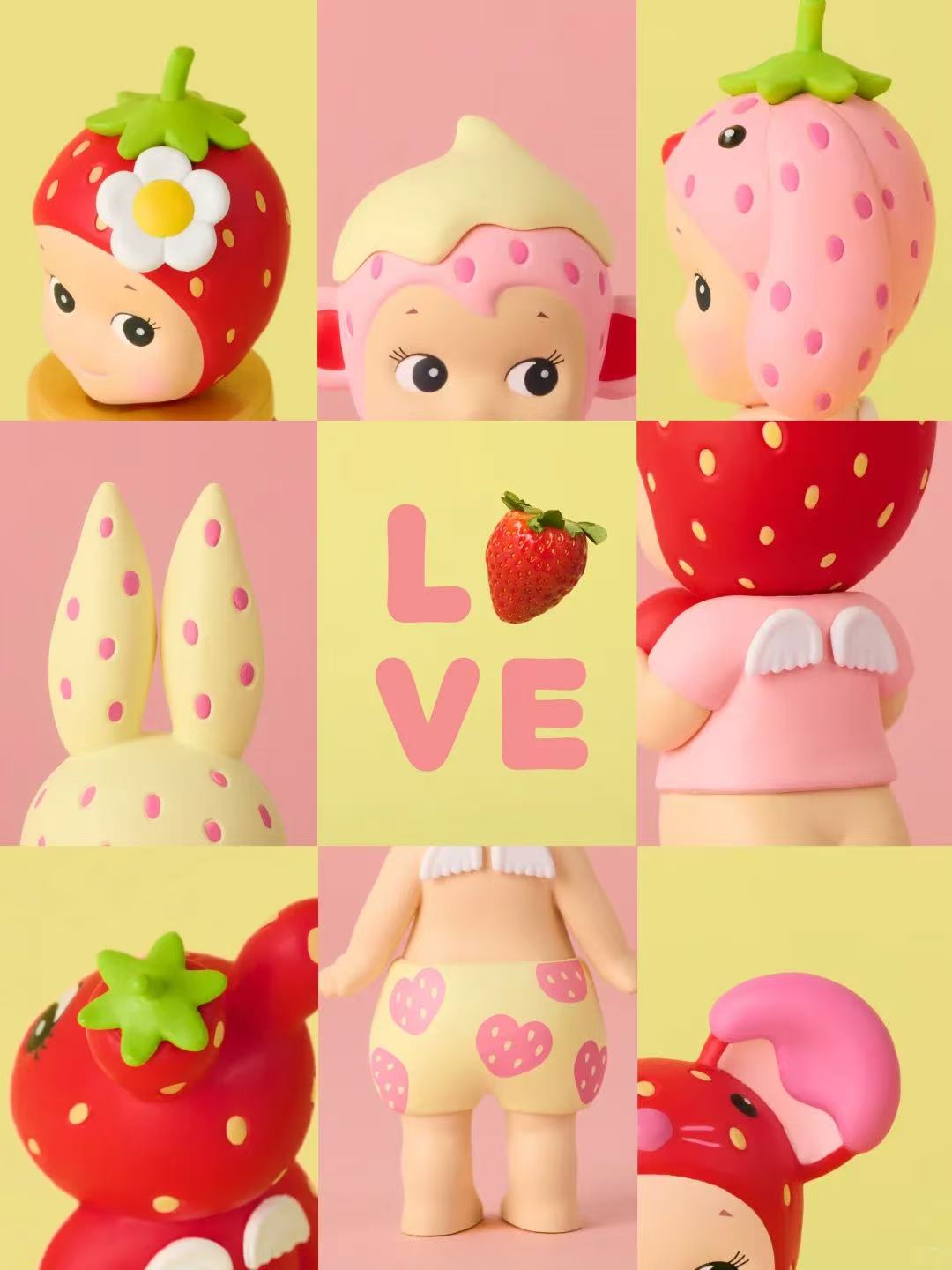Sonny Angel Mini Figure Strawberry Love Series Blind Box - Image 3