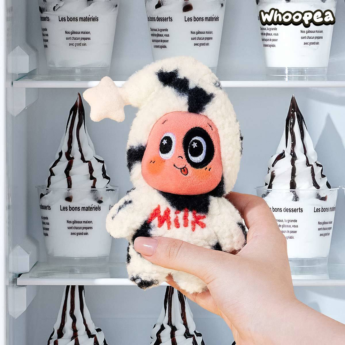 POP MART Twinkle Twinkle MOON GELATO Series-Milk Pudding Plush Blister Pack - Image 2