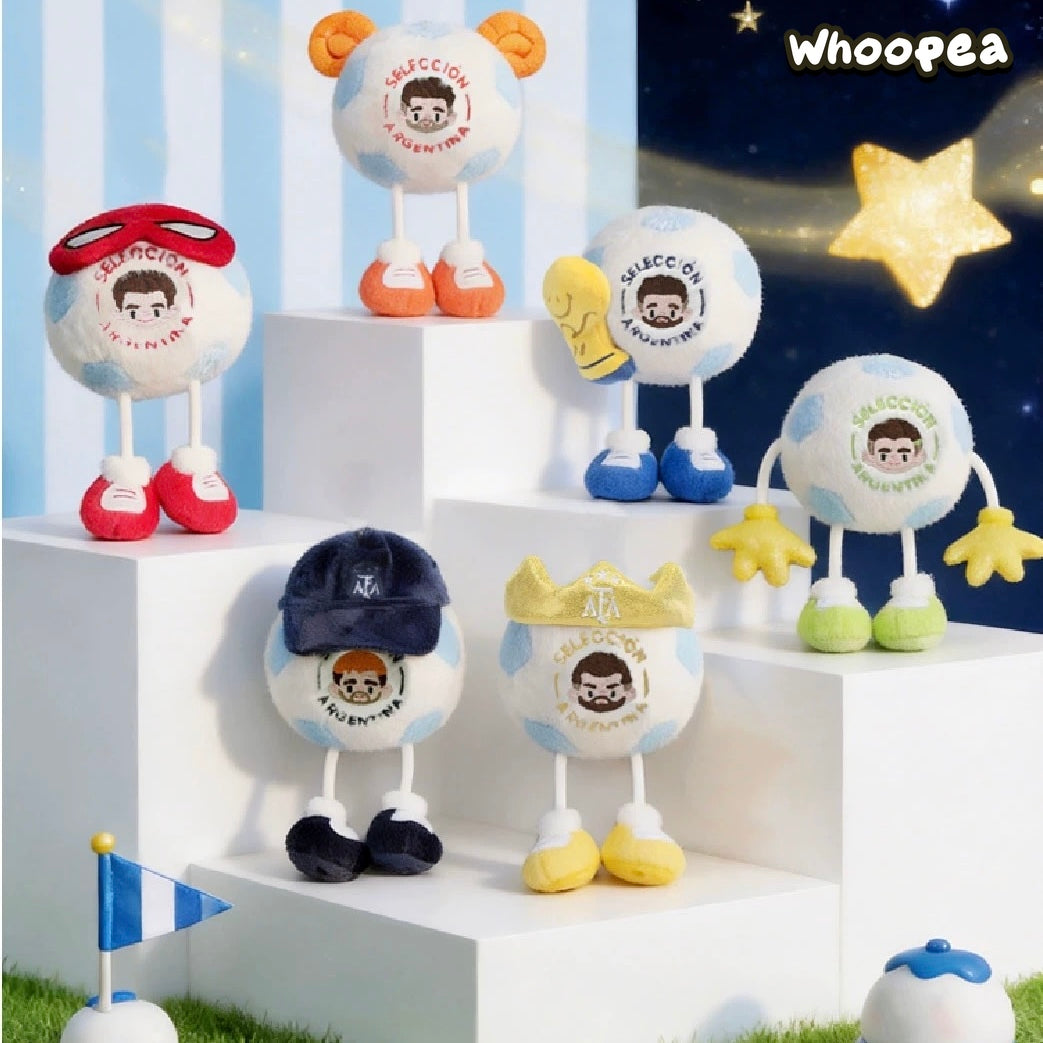 World Cup Argentina National Team VAMOS ARGEMTINA Series Plush Pendant Blind Box