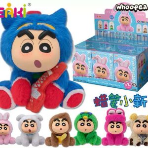 Crayon Shinchan Zuozuo Party Series Plush Keychain Blind Box
