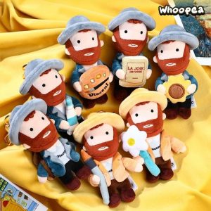 Van Gogh Self-Portrait Series Plush Pendant Blind Box