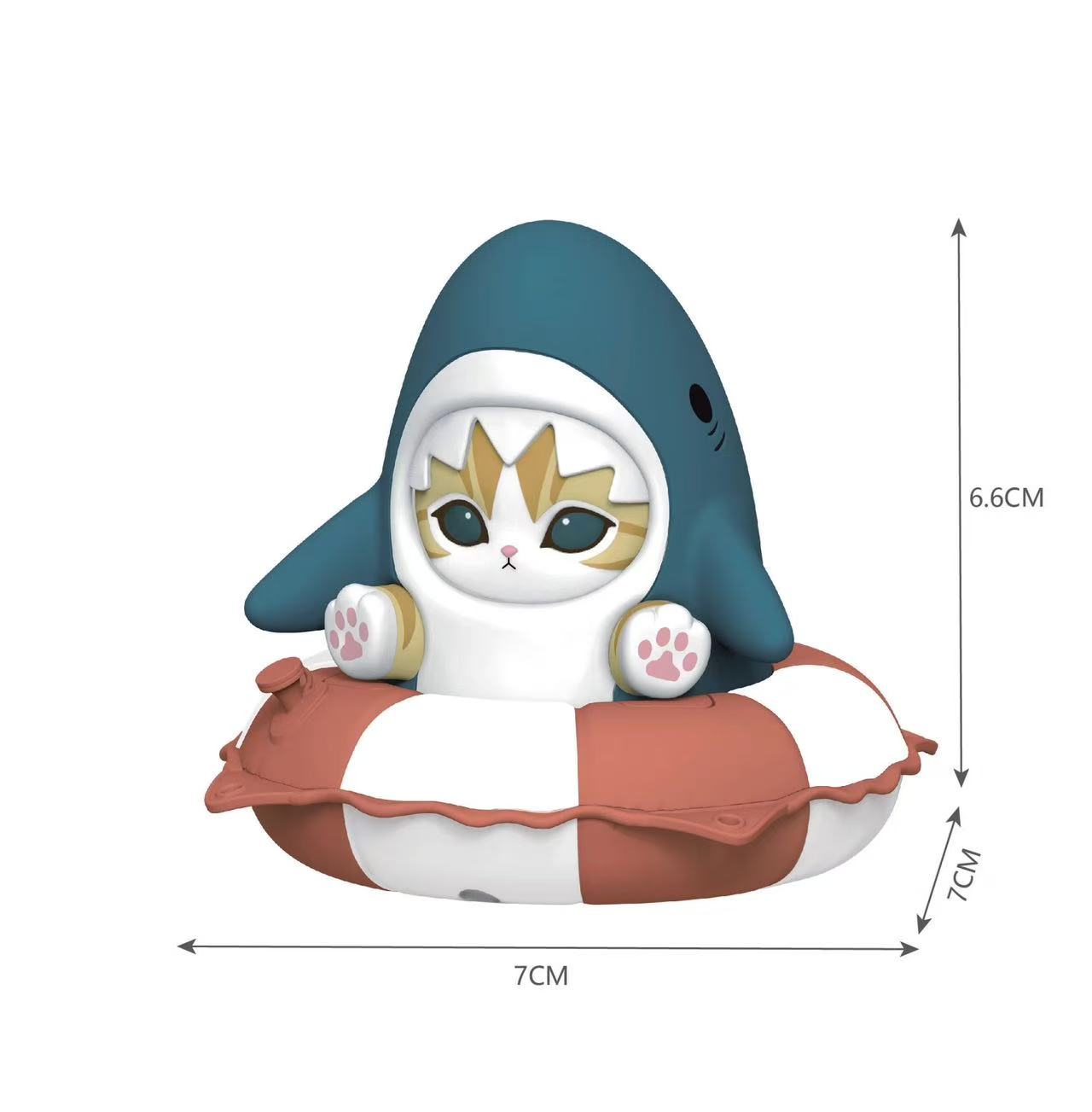 Mofusand Swimming Ring Series Figure Blind Box - Image 2
