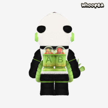 MEGA SPACE MOLLY 400% PANDA PVC Figure - Image 7