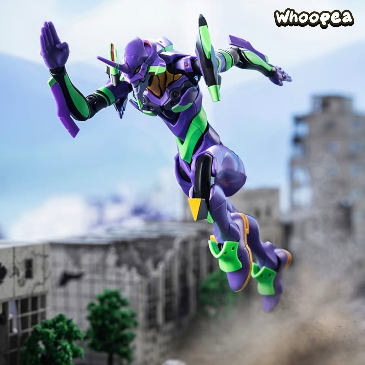 POP MART Neon Genesis Evangelion EVA-01 Alloy Action Figure - Image 9
