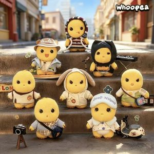 Nailoong Where to Go Series Plush Pendant Hanging Cards