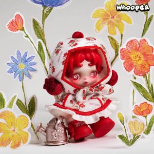 POPMART SKULLPANDA Amid Flowers Plush Doll Pendant