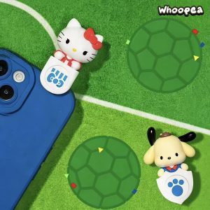 SANRI0 Characters Soccer Match Flocked Series Mini Bean Blind Box