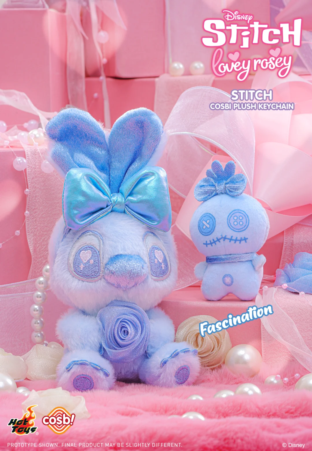 DSN STlTCH Lovey Rosey Series Cosbi Plush Keychain Blind Box - Image 5