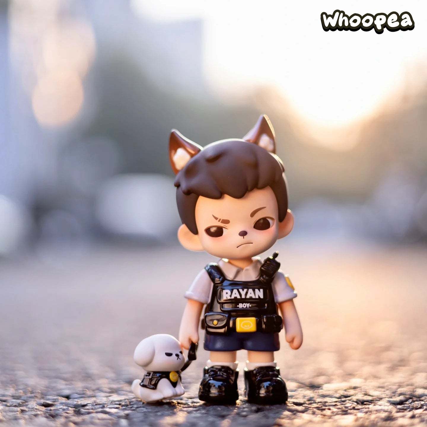 Rayan Wolf Warriors PVC Figure, Hanging Card - Image 7