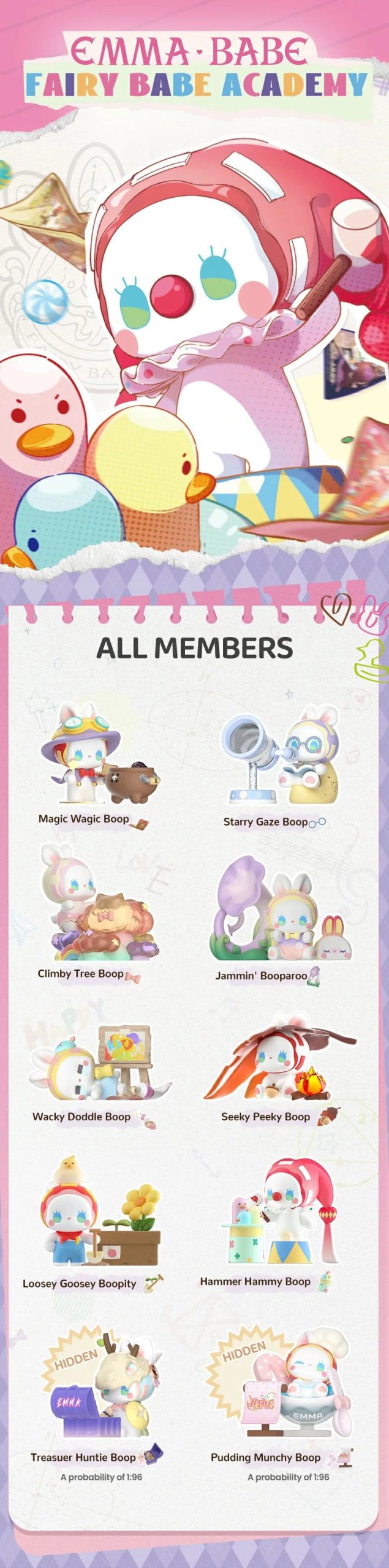 SaleEmma Fairy Babe Academy Series Blind Box - Image 2