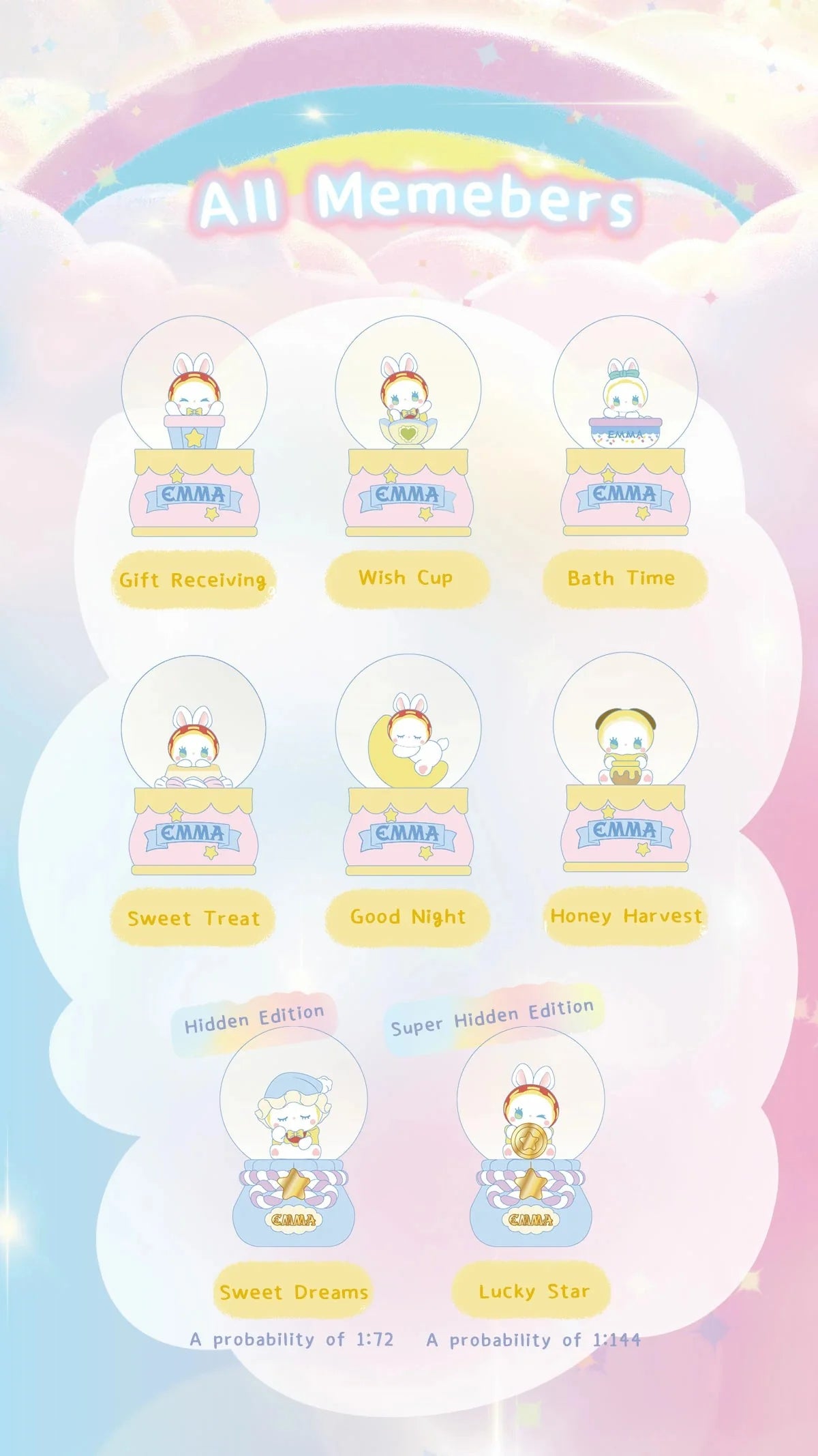 EMMA BABE Lucky Day Crystal Ball Blind Box - Image 3