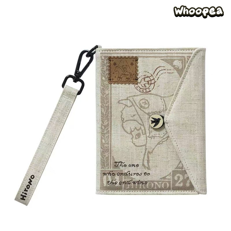 POP MART Hirono Mist-Walker Series Fabric Passport Holder - Image 2