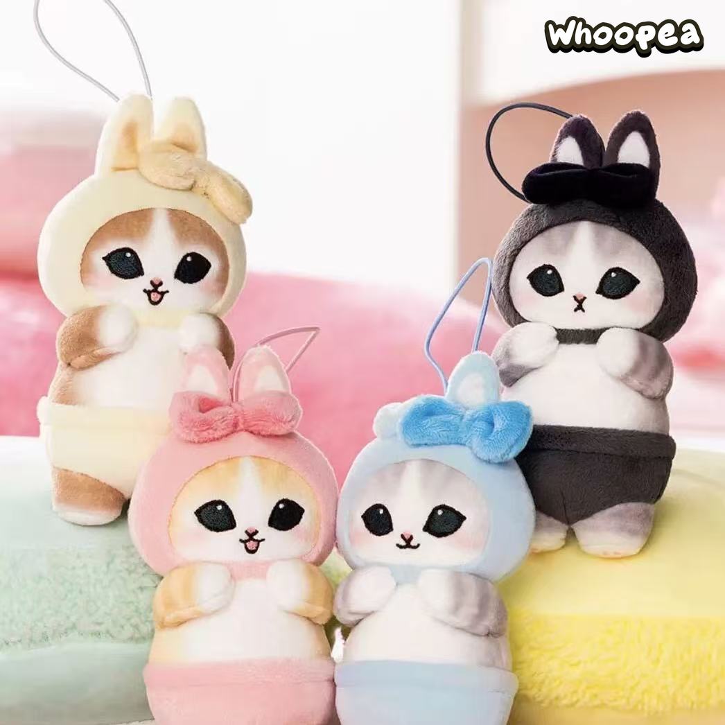 Mofusand Fluffy Rabbit Series Plush Pendant