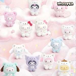 SANRI0 Characters Little Bear Planet Series Plush Pendant Blind Box