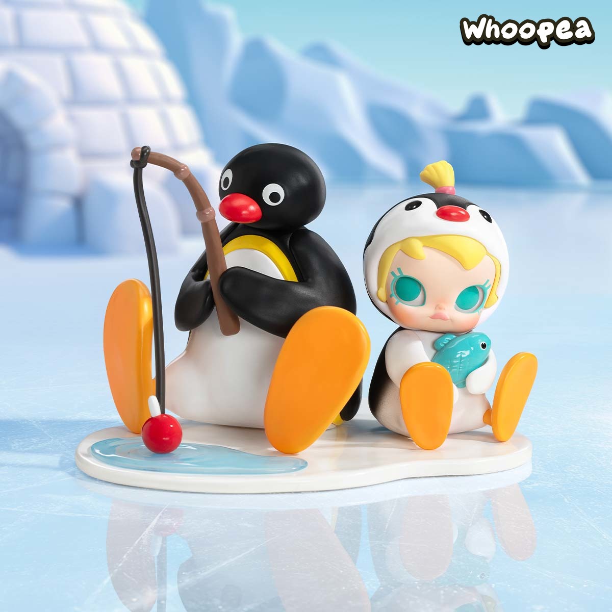 Baby Molly PINGU Fishing Time Figure