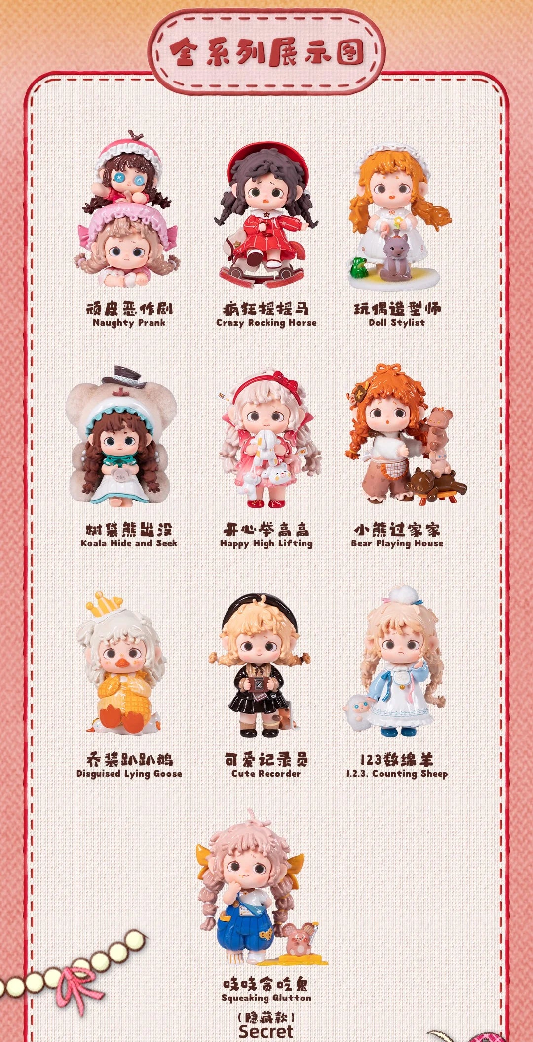 Fur Furs Doll Wonderful House Series Figures, Blind Box - Image 3