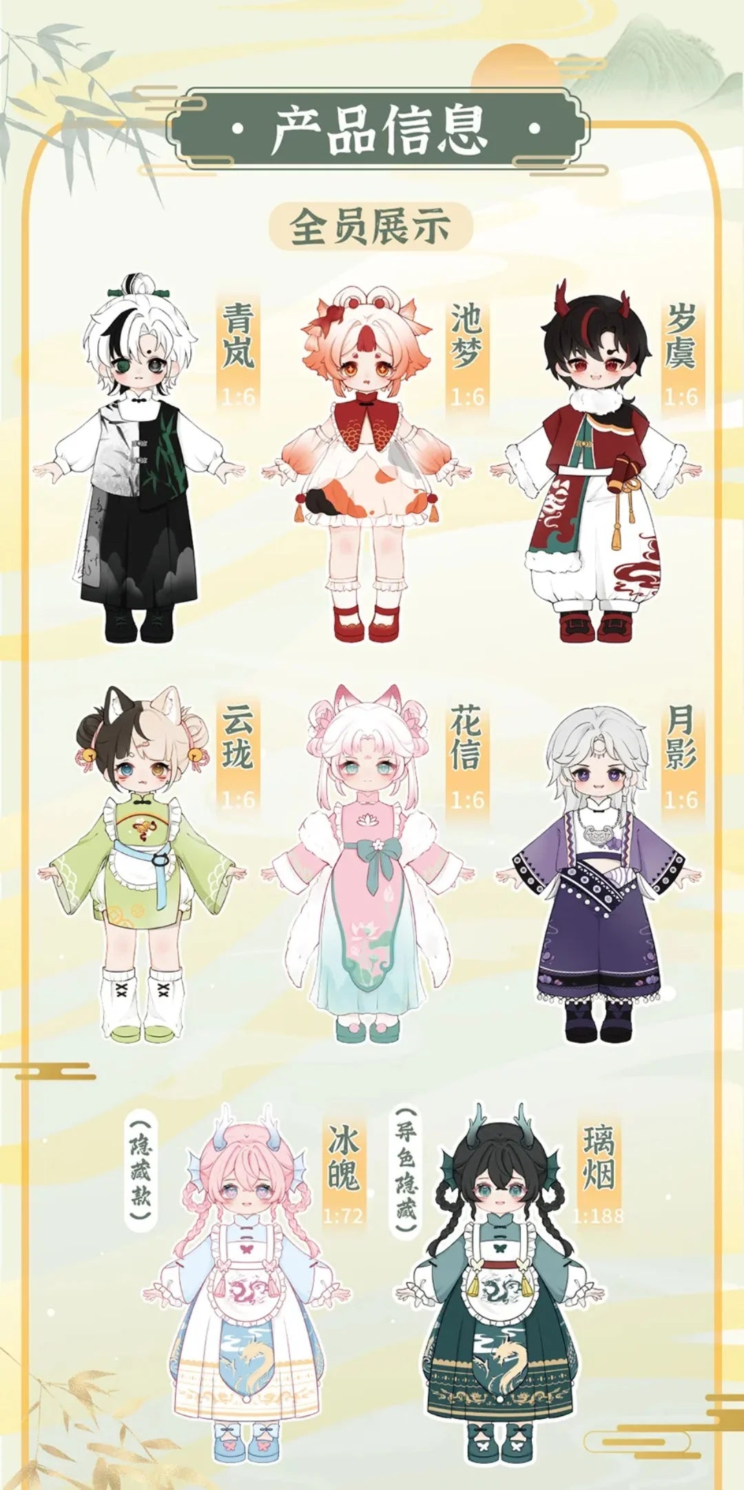 NAGI Cub The Happy Excursion Series Action Figure BJD Blind Box - Image 3