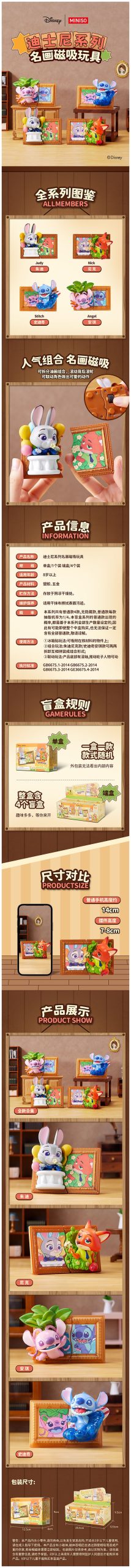 MINISO Artistic Masterpiece Series Fridge Magnet Blind Box - Image 2