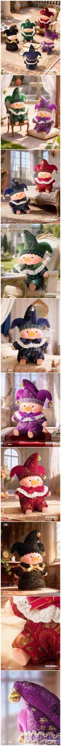 LuLu The Piggy Triangel PVC Face Plush Keychain Blind Box - Image 2