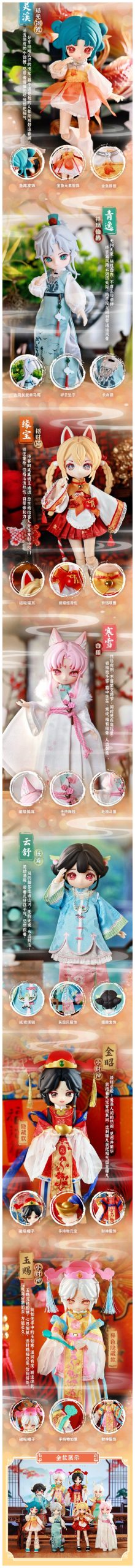 NAGI Windrider Serenade Series 1/12 Action Figure MJD Blind Box - Image 3