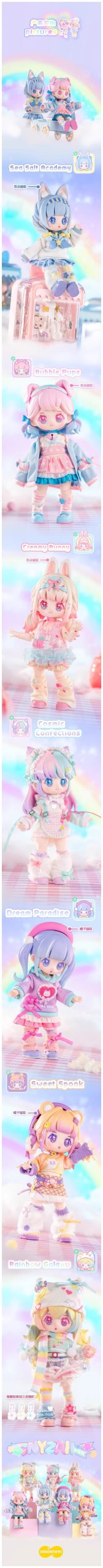 Nyzaii's Sweet Imagination Series 1/12 Action Figure BJD Blind Box - Image 3
