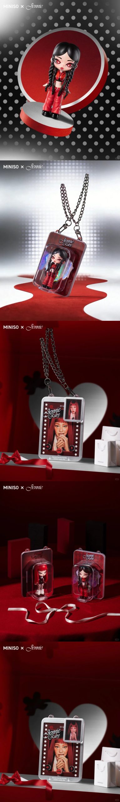 Miniso Jennie Ruby Series Figure Hanging Card - Image 3