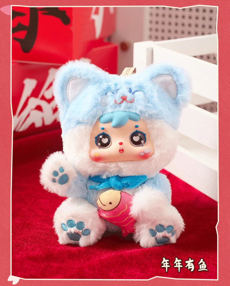 Samuel Lucky Cat Series Plush Pendant, Blind Box - Image 6