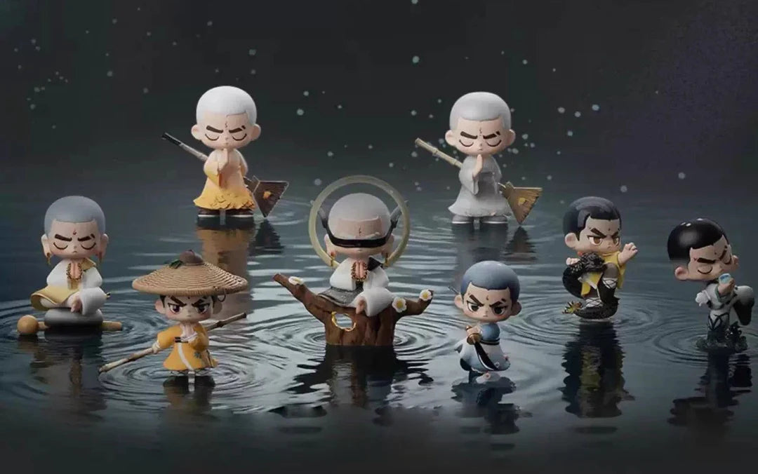Yichen Zen Chinese Kung Fu Shaolin Series Figures Blind Box - Image 4