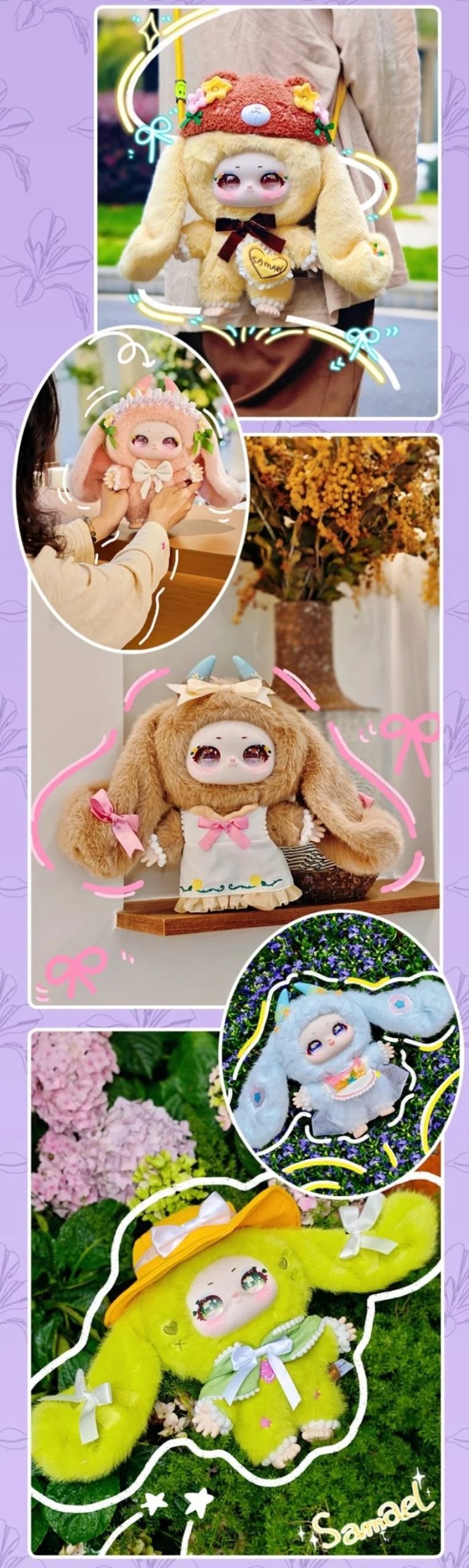 Samael Misty Garden 400% Soft Toy Series Blind Box - Image 7