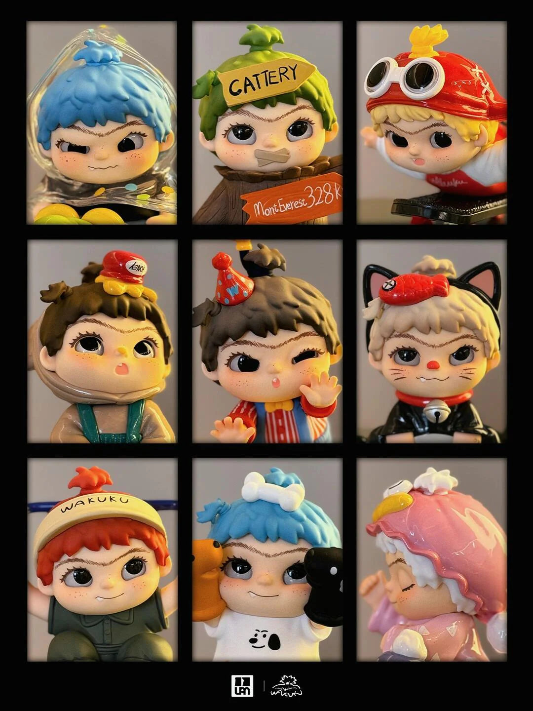 Wakuku Back To Childhood Series Figures, Blind Box - Image 2