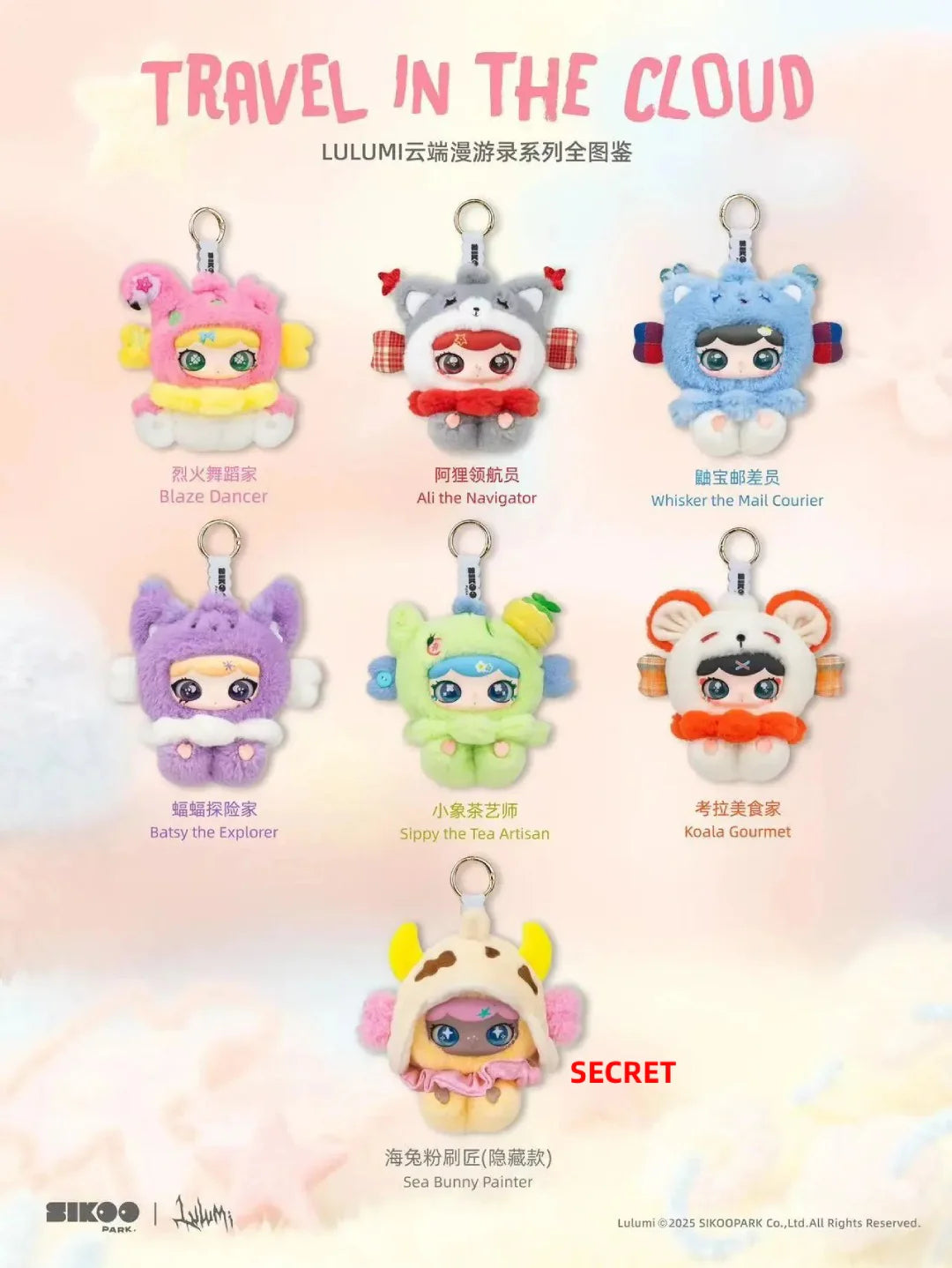 LULUMI Travel In The Cloud Series Plush Blind Box - Image 3