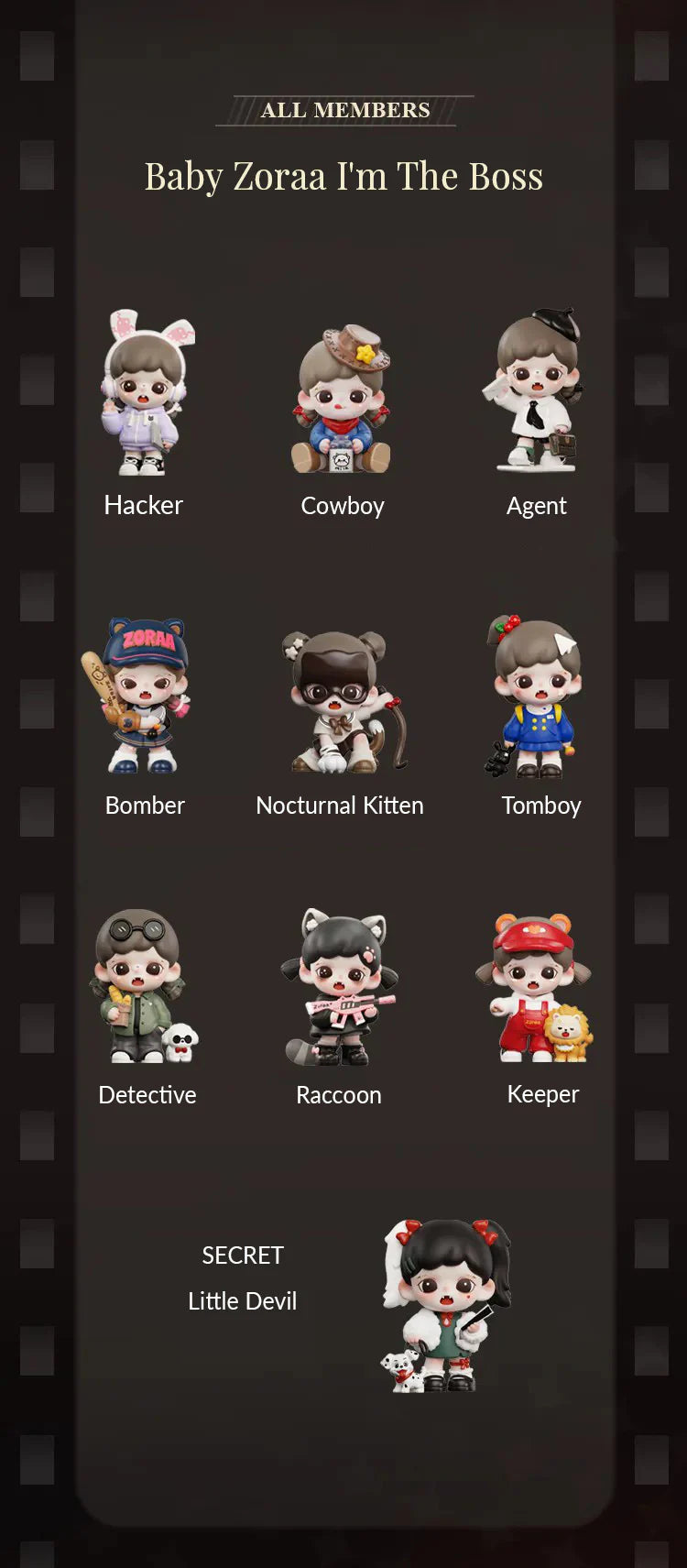 Baby Zoraa I'm The Boss Series Blind BoxTNT - Image 3