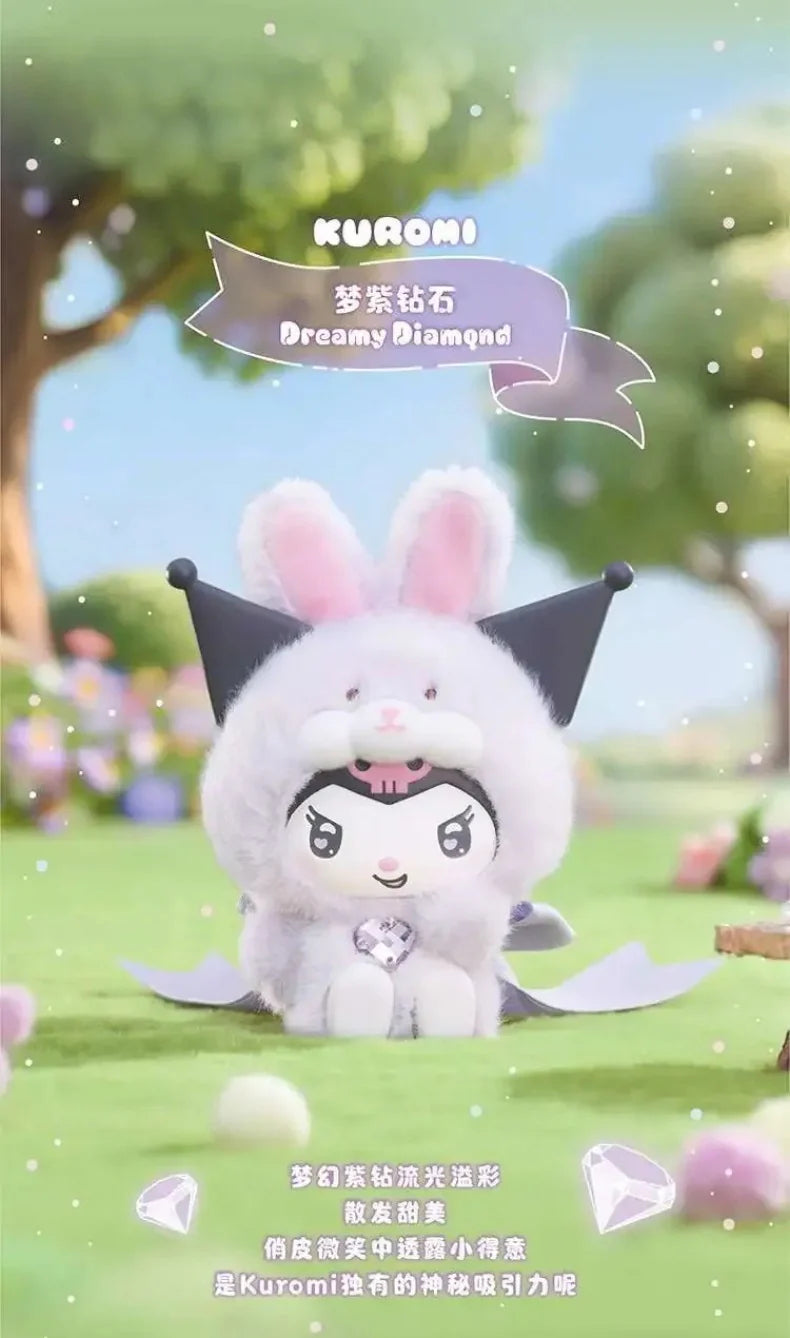 SANRl0 Characters Diamond Bunny Baby Series Plush Blind Box - Image 7